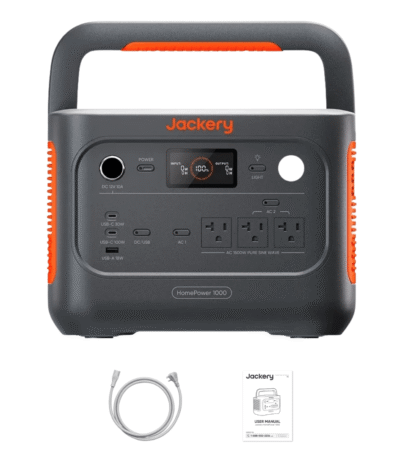 Jackery HomePower 1000 v2 Portable Power Station (Black)