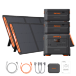 Jackery Explorer 2000 Plus Solar Generator Kit (6kWh) + 2 x SolarSaga 200W Portable Solar Panel