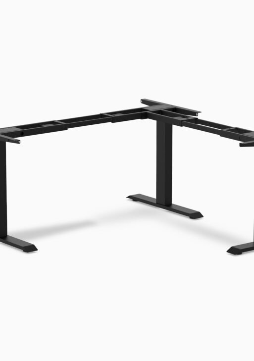 Desktech Zero Fixed L-Shape Desk Frame