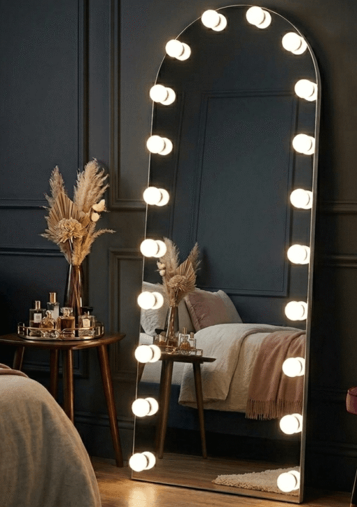 Angelina Full Length Arch Hollywood Mirror 160 x 60cm