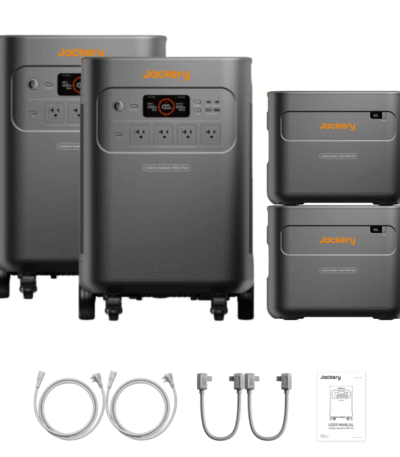 Jackery Explorer 5000 Plus Double Kit + Battery Pack 5000 Plus