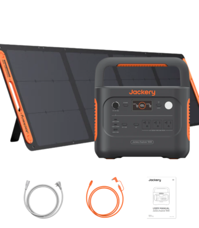 Jackery Explorer 1000 V2 Solar Generator + SolarSaga 200W Portable Solar Panel