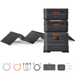 Jackery Explorer 2000 Plus Solar Generator Kit (6kWh) + SolarSaga 500 X