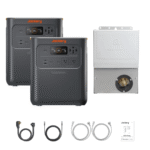 2 x Jackery HomePower 3600 Pro Max + Extra Batteries + Manual Transfer Switch + Cables