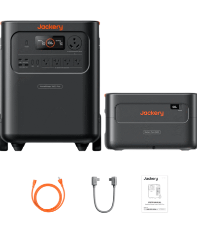 Jackery HomePower 3600 Plus Power Station + Battery Pack 3600