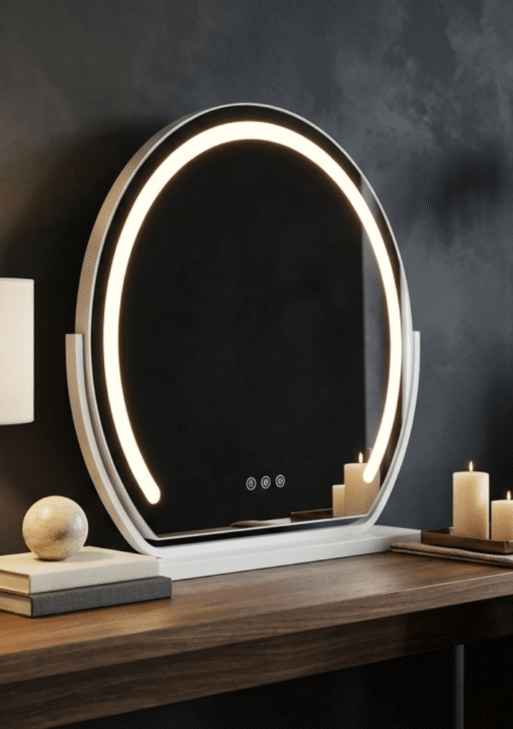 Mila LED Vanity Mirror White