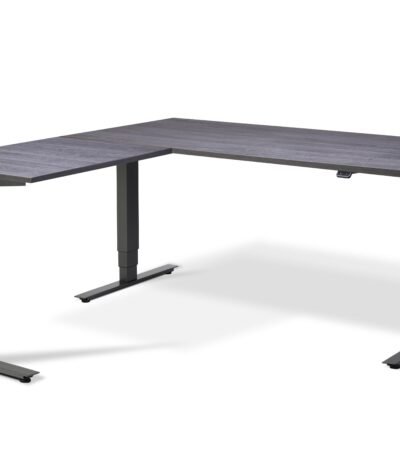 Stockholm Height Adjustable Corner Desk(With Bluetooth Control)