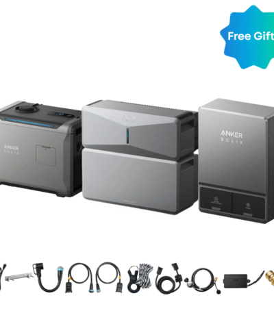Anker SOLIX E10 Power Module + Batteries + Smart Inlet Box + Smart Generator 5500 (Tri-Fuel)