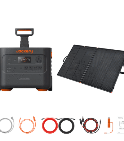 Jackery Explorer 2000 Plus Portable Power Station + Custom Solar Panel Bundle Option
