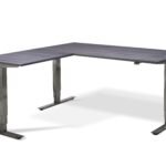 Signature Rustik Dual Motor Corner Standing Desk