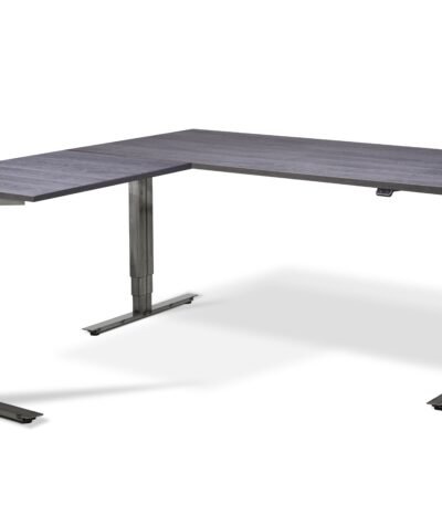 Signature Rustik Dual Motor Corner Standing Desk