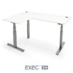 EXEC 3+ Triple Motor L-Shaped Height Adjustable Standing Desk