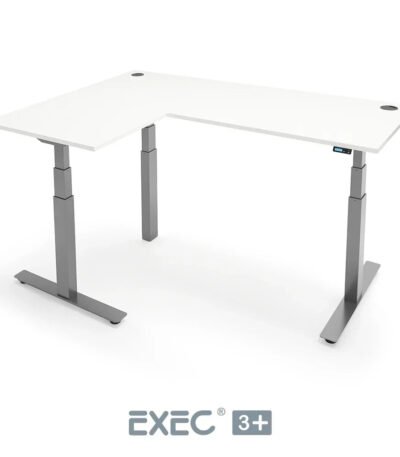 EXEC 3+ Triple Motor L-Shaped Height Adjustable Standing Desk