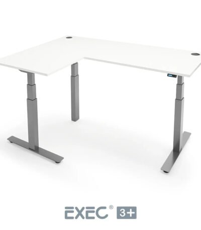 EXEC 3+ Triple Motor L-Shaped Height Adjustable Standing Desk