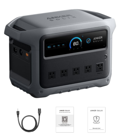 Anker SOLIX C1000 Gen2 2000W 1024Wh Portable Power Station