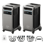 Anker SOLIX 2 x F3800 Plus Portable Power Station + Double Power Hub