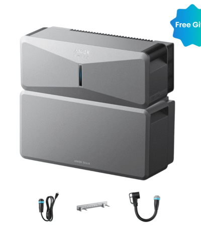 Anker SOLIX E10 Whole Home Backup System | 6 kWh - 30 kWh LiFePO4 Battery | 10-30 kW Turbo Output | Smart Grid & Storm-Guard