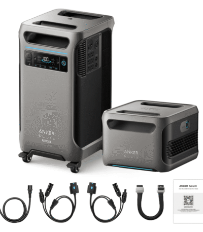 Anker SOLIX F3800 Plus Portable Power Station + Expansion Battery
