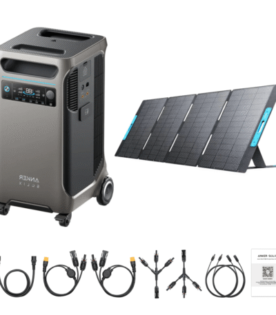Anker SOLIX F3800 Solar Generator + 400W Portable Solar Panels