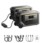 2 x Anker SOLIX F3000 Portable Power Stations Kit