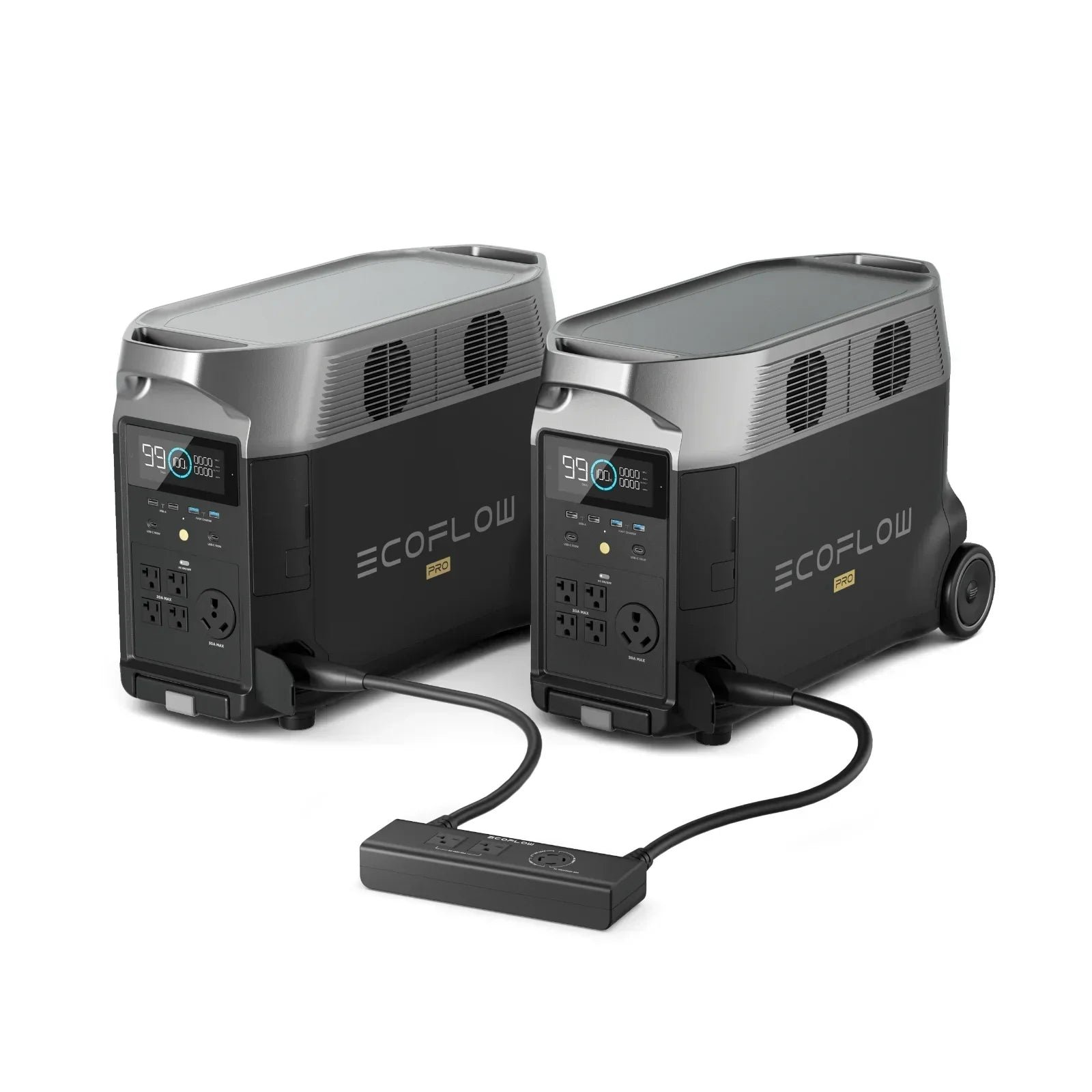 EcoFlow DELTA Pro*2 + Double Voltage Hub + Transfer Switch 306A - Image 3
