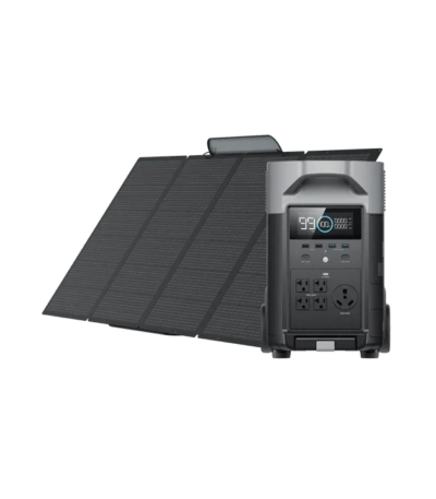EcoFlow DELTA Pro + 400W Portable Solar Panels