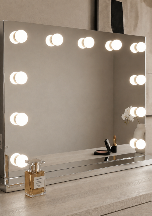 Houston Bluetooth Hollywood Mirror 80x60cm