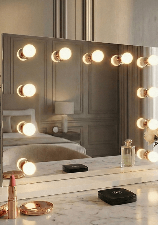 Hepburn Hollywood Mirror 80x60cm