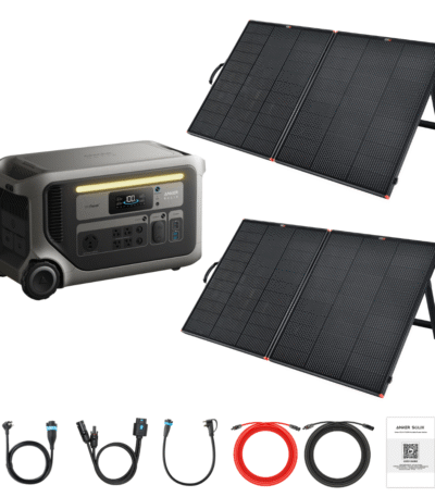 Anker SOLIX F3000 + Custom Solar Panels Kits