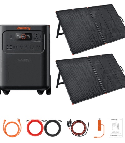Jackery HomePower 3600 Plus + Custom Solar Panels Kits